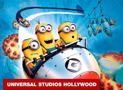UNIVERSAL STUDIOS HOLLYWOOD - 01 Dia + 01 Grátis
