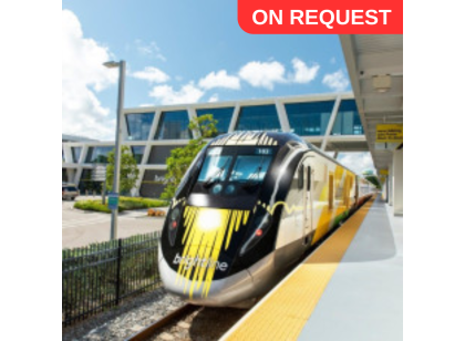 BRIGHTLINE TRAIN - (SAÍDAS DE BOCA RATON PARA ORLANDO)