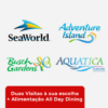 SeaWorld Parks (2 visitas) + Plano de Refeição grátis!