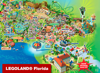Peppa Pig Theme Park + Legoland Florida - 1 Dia